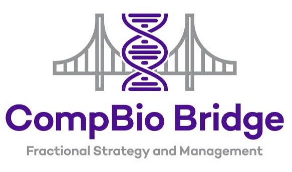 CompBio Bridge logo, Fractional Strategy and Management